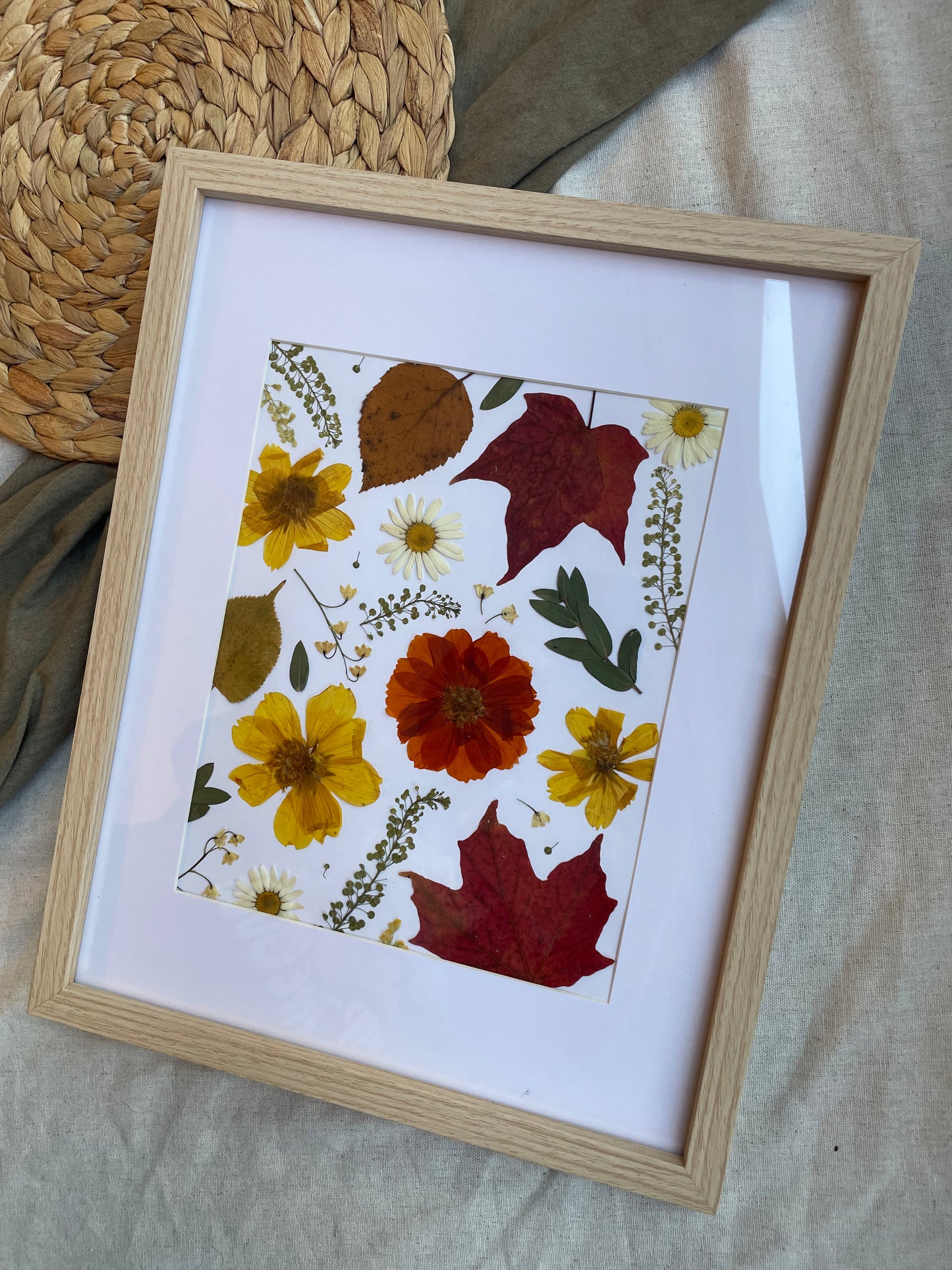 Pressed Floral Frame
