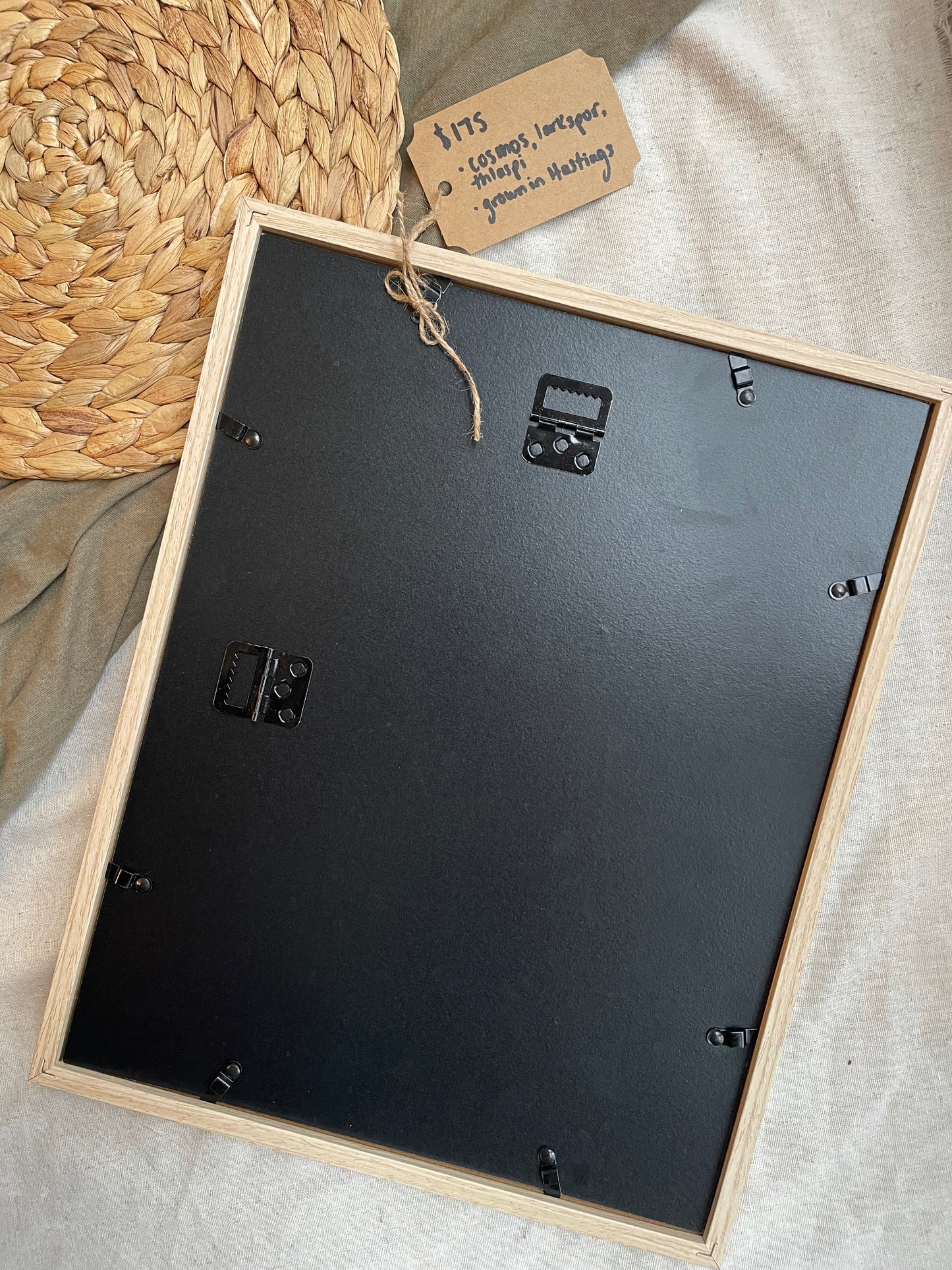 Pressed Floral Frame