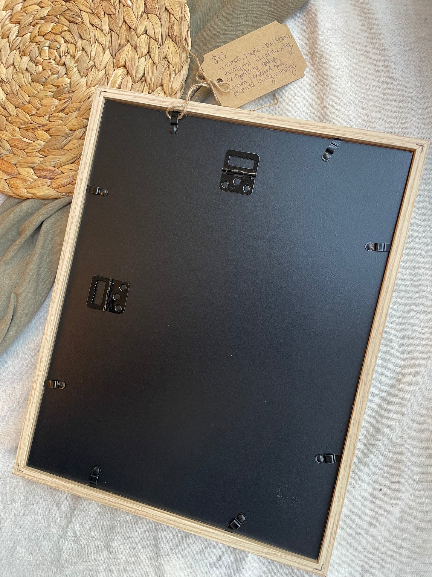 Pressed Floral Frame