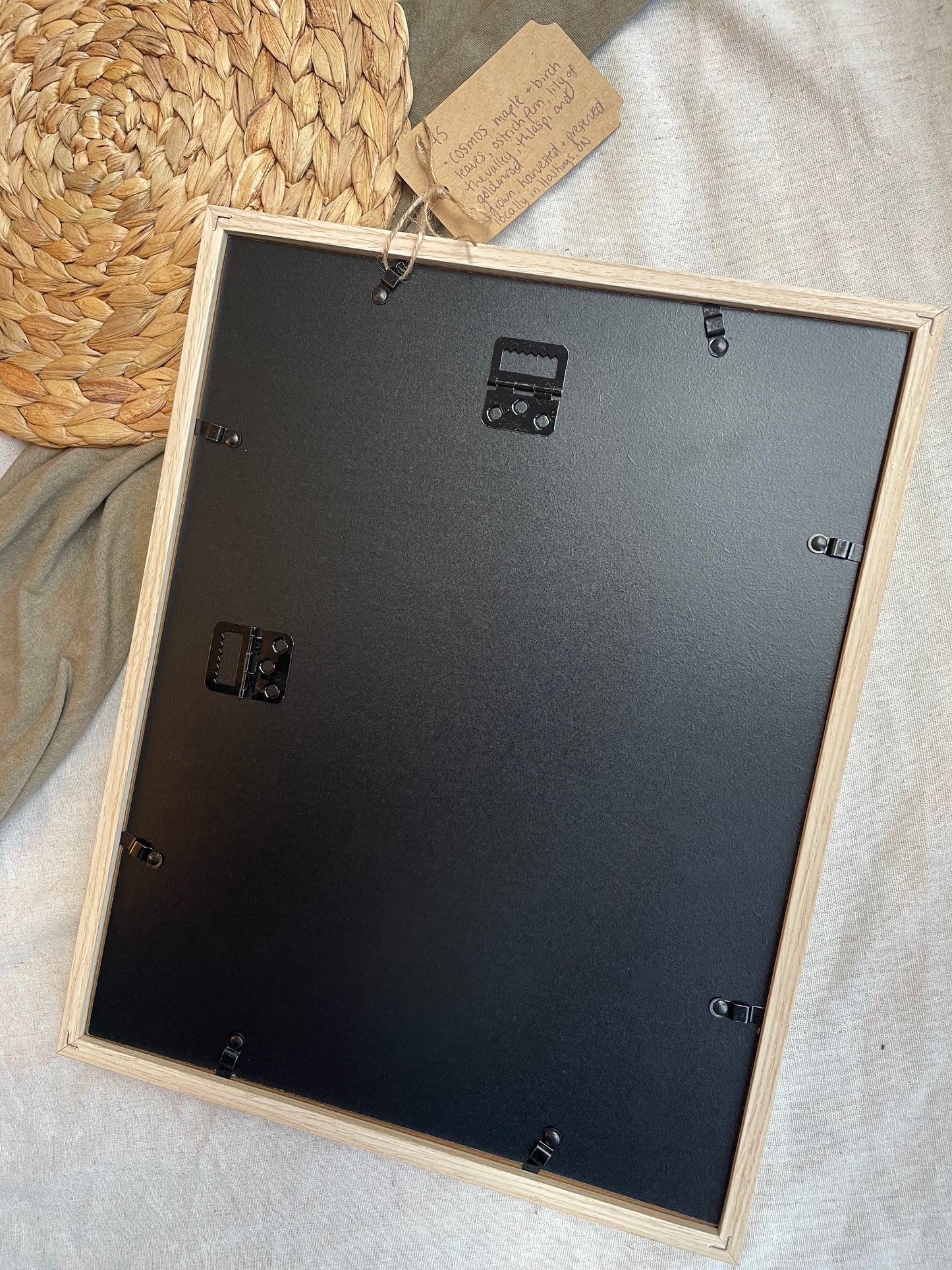 Pressed Floral Frame