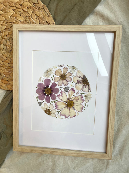 Pressed Floral Frame
