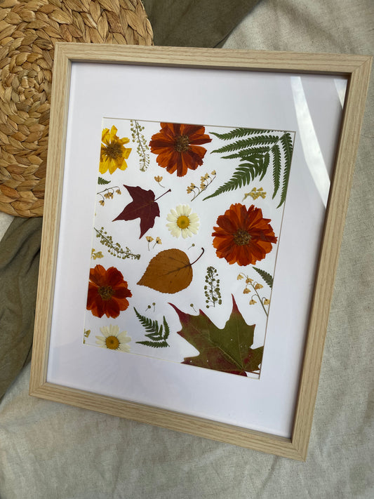 Pressed Floral Frame