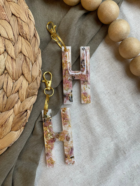 H LETTER KEYCHAIN