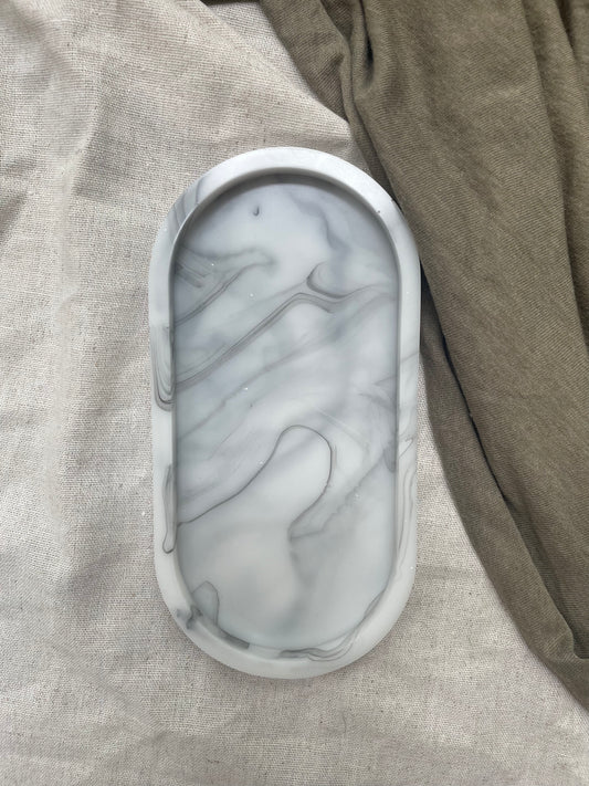 Faux Marble Tray