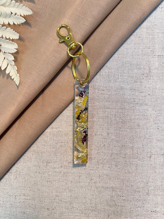 I LETTER KEYCHAIN