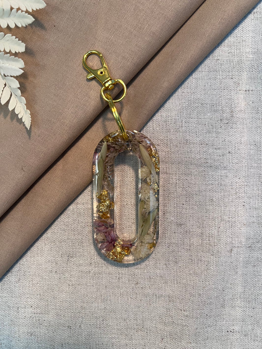 O LETTER KEYCHAIN